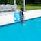 Swim Central 29" Inflatable Blue Narwhal Beach Ball with Tusk